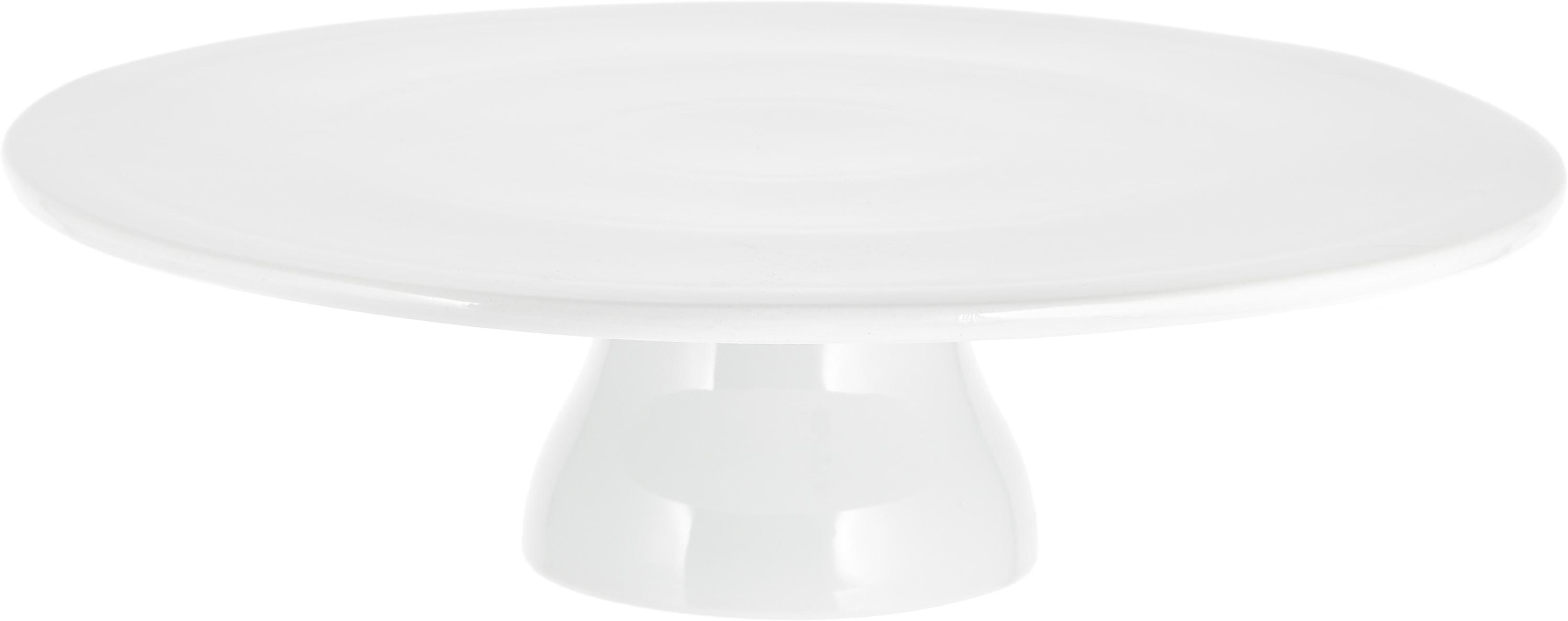 Plat A Gateau Porcelaine Blanche Yanis O 33 Cm Westwingnow