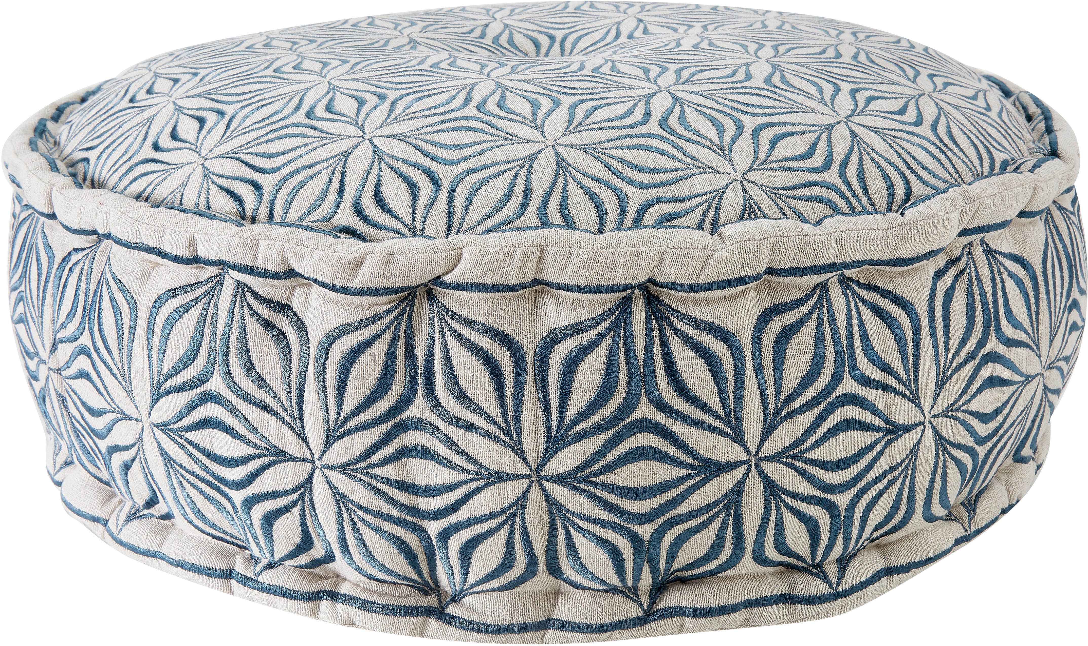 Coussin de sol rond en lin Martha Coussin de sol rond en lin Martha