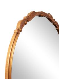 Specchio barocco rotondo da parete Francesca, Cornice: pannello di fibra a media, Retro: pannello di fibra a media, Superficie dello specchio: lastra di vetro, Dorato, Ø 72 x Prof. 2 cm