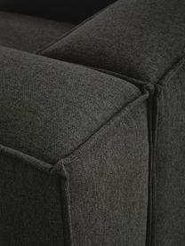 Fauteuil anthracite Lennon, Tissu anthracite