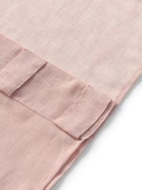Poloprůhledné závěsy s tunelovým lemem Ibiza, 2 ks, 100% polyester, Růžová, Š 135 cm, D 260 cm