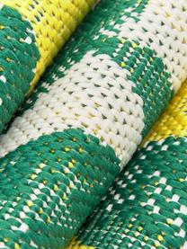In- & Outdoor-Teppich Limonia mit Zitronen Print, 86% Polypropylen, 14% Polyester, Cremeweiß, Gelb, Grün, B 160 x L 230 cm (Größe M)