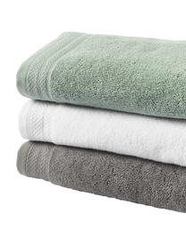 Sada ručníků z bio bavlny Premium, 3 díly, 100 % bio bavlna, s certifikátem GOTS (certifikováno GCL International, GCL-300517)
Vysoká gramáž, 600 g/m², Tmavě šedá, Sada s různými velikostmi