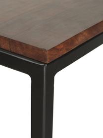 Table d'appoint en bois d'acacia Celow, Bois d'acacia, larg. 45 x haut. 62 cm