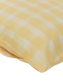Ropa de cama de percal de algodón Milène, diseño Candice Gray, Amarillo, Cama 80 cm (135 x 200 cm), 2 pzas.