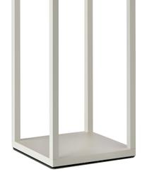 Lampada portatile a LED dimmerabile da esterno Cargo, Struttura: alluminio laccato, Bianco, Larg. 14 x Alt. 67 cm