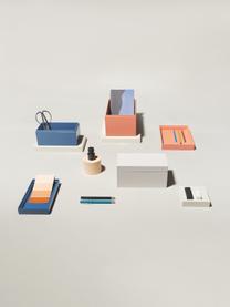Aufbewahrungsboxen-Set Kylie, 2-tlg., Mitteldichte Holzfaserplatte (MDF), Orange, Blau, Set mit verschiedenen Grössen