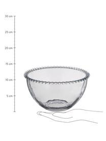 Miska ze szkła Perles, Transparentny, Ø 21 cm