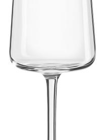Krištáľové poháre na šampanské v tvare kužeľa Power, 6 ks, Krištáľové sklo, Priehľadná, Ø 7 x V 23 cm, 240 ml