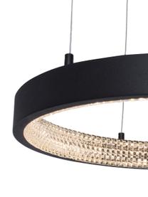 Suspension LED à intensité variable Rando, Noir, Ø 40 x haut. 120 cm