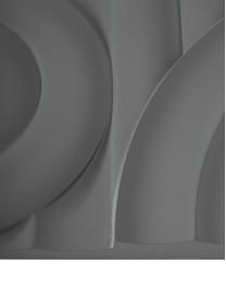 Decoración de pared de madera Massimo, Tablero de fibras de densidad media (MDF), Gris, An 120 x Al 60 cm