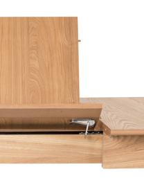 Table extensible bois de frêne Glimps, Bois de frêne, larg. de 180 à 240 x prof. 90 cm