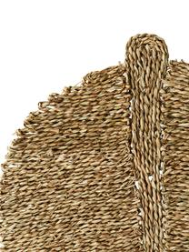 Zerbino in fibra naturale Leaflet, Alghe, Marrone, Larg. 52 x Lung. 80 cm