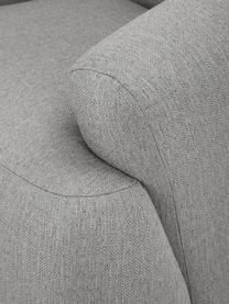 Fauteuil Sofia in grijs, Bekleding: 100% polypropyleen. Met 2, Frame: massief grenen, spaanplaa, Poten: kunststof., Geweven stof grijs, B 96 x D 82 cm