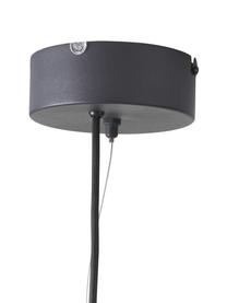 Závesná LED lampa z kovu Jari, Čierna, Ø 10 x V 40 cm