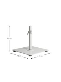 Pied de parasol Classic, Blanc cassé, larg. 46 x haut. 40 cm