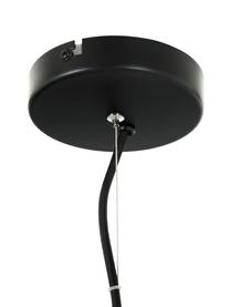 Lámpara de decho de diseño Silvan, Pantalla: vidrio, Anclaje: metal, Negro, An 92 x Al 32 cm