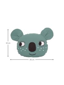 Coussin Koala, avec garnissage, Bleu-gris, larg. 40 x long. 32 cm