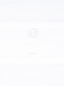 Funda nórdica de satén Comfort, Blanco, Cama 180/200 cm (260 x 220 cm)