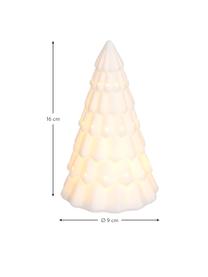 Batteriebetriebes LED-Leuchtobjekt Gara, Porzellan, Weiß, Ø 9 x H 16 cm