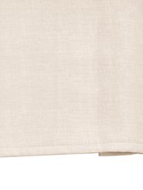 Letto boxspring Premium in tessuto bianco crema Violet, Materasso: nucleo a 5 zone di molle , Piedini: legno massiccio di betull, Tessuto bianco crema, 160 x 200 cm, durezza 2