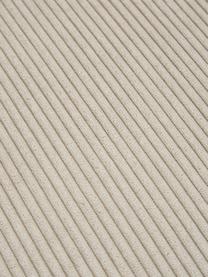 Ribfluwelen zitbank Melva (2-zits) in beige, Bekleding: corduroy (92% polyester, , Frame: massief grenenhout, FSC-g, Poten: kunststof, Corduroy beige, B 198 x H 101 cm