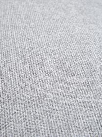 Middelste module Lennon, Bekleding: 100% polyester De slijtva, Frame: massief grenenhout, FSC-g, Poten: kunststof, Geweven stof lichtgrijs, B 89 x H 119 cm