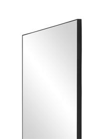 Großer Ganzkörperspiegel Cato, Rahmen: Metall, beschichtet, Rückseite: Mitteldichte Holzfaserpla, Spiegelfläche: Spiegelglas, Schwarz, B 80 x H 180 cm