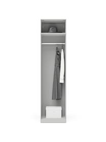 Modulární skříň s otočnými dveřmi Leon, šířka 50 cm, více variant, Šedá, Interiér Basic, Š 50 x V 200 cm