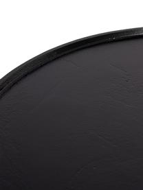 Table basse ronde métal noir Floss, Aluminium, revêtement par poudre, Noir, Ø 60 x haut. 33 cm