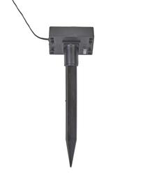 Solar Lichterkette Glow, 390 cm, 10 Lampions, Lampions: Kunststoff, Silberfarben, Transparent, L 390 cm