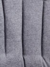 Matelas de chaise gris Hard & Ellen, Gris, larg. 50 x long. 85 cm