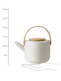 Théière mate Theo, 1,25 L, Blanc cassé, 1,25 L
