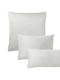 Obliečka na vankúš z bavlneného saténu Comfort, Svetlosivá, Š 40 x D 80 cm