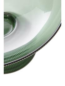 Miska do serwowania ze szkła Amora, Szkło, Zielony, transparentny, Ø 26 x W 13 cm