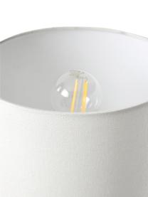 Petite lampe à poser avec pied en verre Olyve, Blanc, vert, Ø 23 x haut. 31 cm