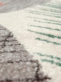 Tappeto Junko, Polipropilene, Beige, verde, grigio, Larg. 120 x Lung. 170 cm
