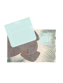 Tappeto Junko, Polipropilene, Beige, verde, grigio, Larg. 120 x Lung. 170 cm