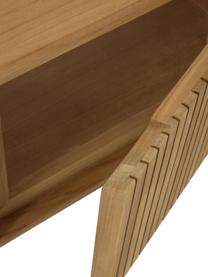 Szafka pod umywalkę z litego drewna tekowego Taciana, Drewno tekowe, Drewno tekowe, S 60 x W 40 cm