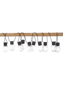 Solar Lichterkette Partaj, 180 cm, 10 Lampions, Lampions: Kunststoff, Schwarz, L 180 cm