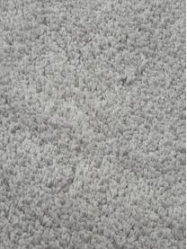 Načechraný kulatý koberec s vysokým vlasem Leighton, Šedá, Ø 150 cm (velikost M)