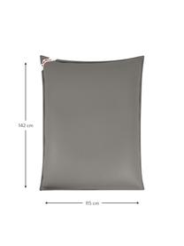 Pouf piscine Calypso, Anthracite, long. 142 x larg. 115 cm