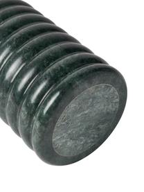 Dispenser sapone in marmo Orta, Contenitore: marmo, Testa della pompa: plastica, Verde marmorizzato, Ø 8 x Alt. 17 cm