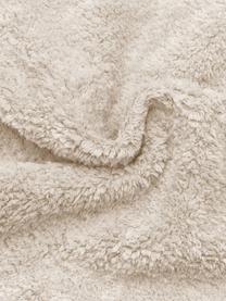 Ręcznie tuftowany dywan z bawełny z frędzlami Lines, Beżowy, biały, D 200 x S 300 cm (Rozmiar L)