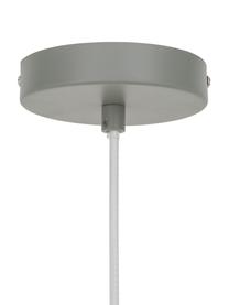Závesná lampa v škandinávskom štýle Malm, Sivá, Ø 40 x V 20 cm