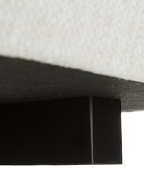 Podnožka Tribeca, Béžová tkaná látka, Š 82 cm, V 40 cm