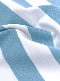 Pruhovaný povlak na polštář Timon, 100% bavlna, Modrá, bílá, Š 40 cm, D 40 cm