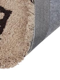 Ručně všívaný koberec s vysokým vlasem Davin, Béžová, Š 80 cm, D 150 cm (velikost XS)