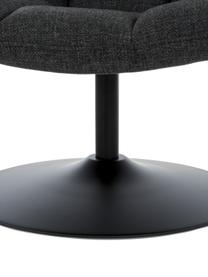 Otočné křeslo Bar, Tmavě šedá, Š 66 cm, H 81 cm