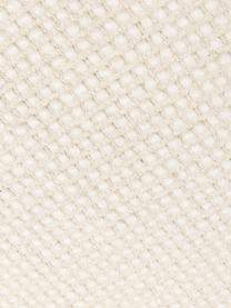 Handgewebter Wollteppich Amaro in Cremeweiss, Flor: 100% Wolle, Cremeweiss, B 160 x L 230 cm (Grösse M)
